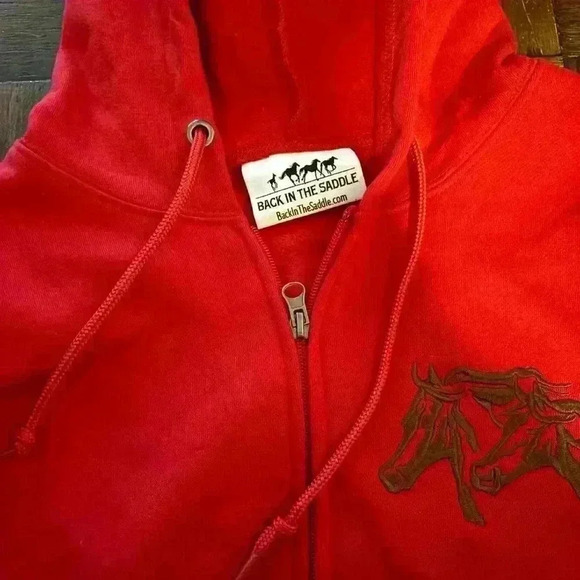 Back in the Saddle zip up - Picture 3 of 5